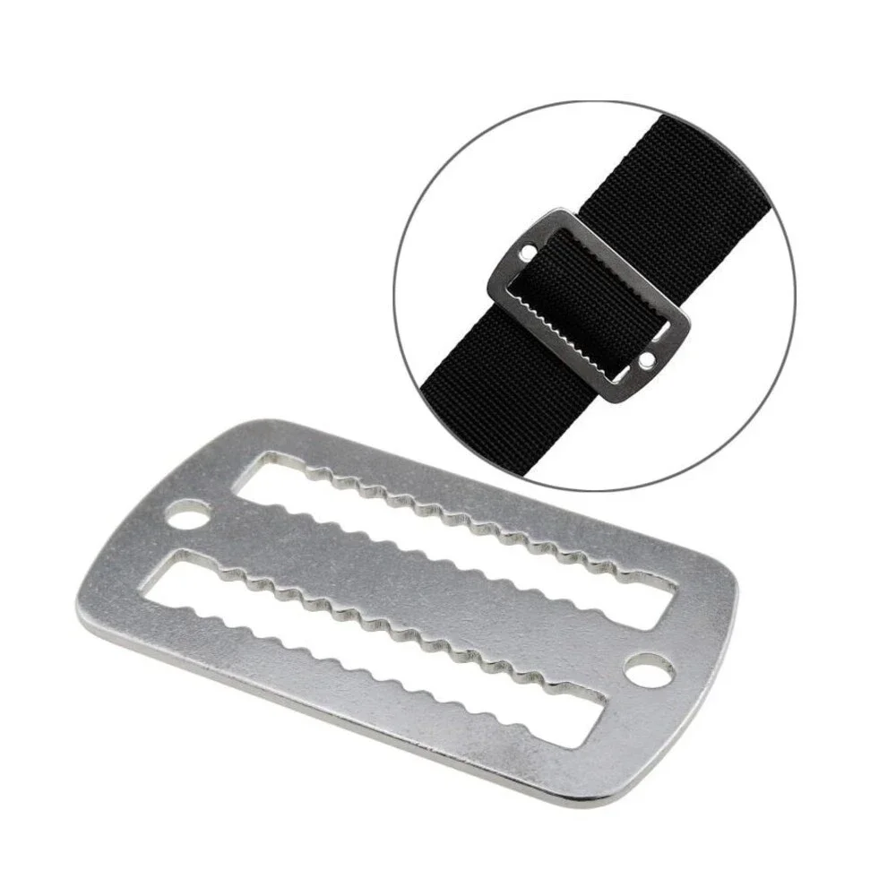 316 Stainless Steel Weight Belt Slider Strap Buckle for 2 Inch Strap